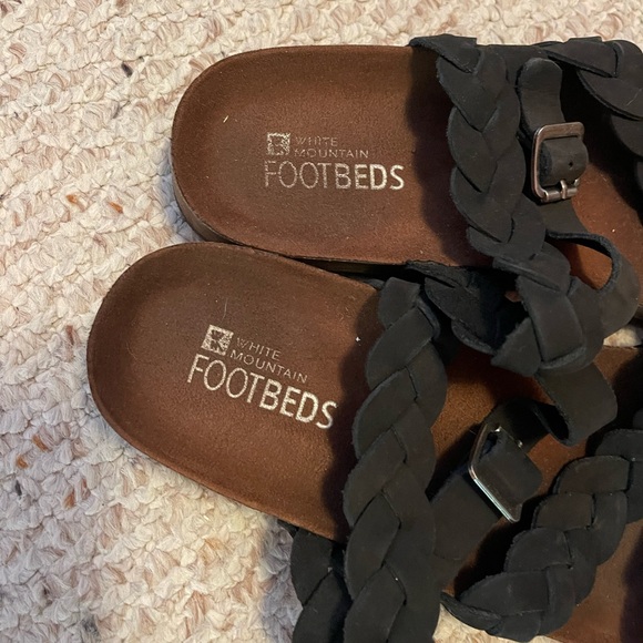 White mountain footbeds holland signature braided comfort molded sandal - Picture 2 of 3